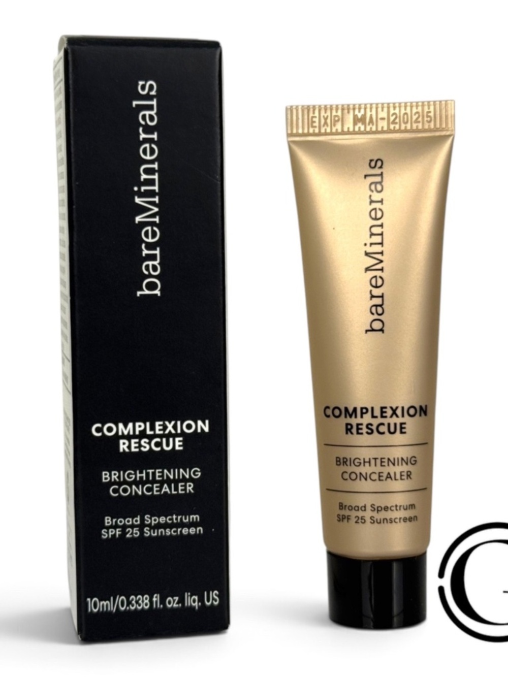 bareMinerals Complexion Rescue Brightening Concealer Deep Mahogany 10ml NIB